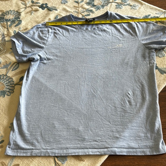 A.P.C. Other - A.P.C. Heather Blue Tee